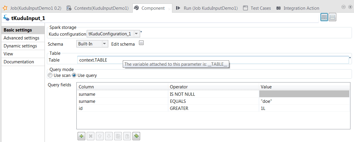 Talend Spark Kudu Components - Onepoint - Do data better | Innovate ...